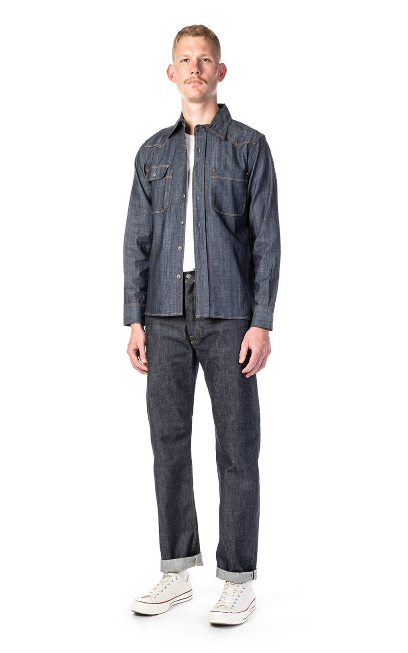 Tellason Topper Denim Shirt Indigo