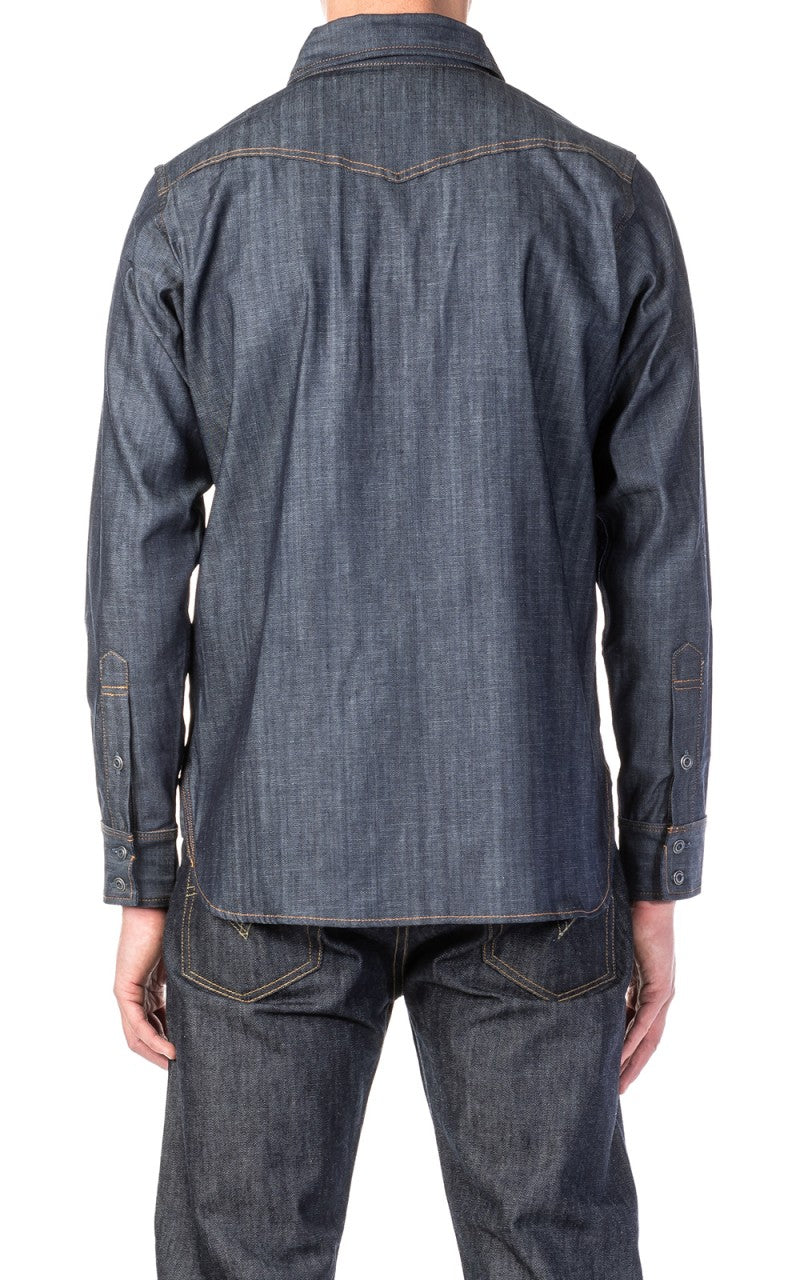 Tellason Topper Denim Shirt Indigo