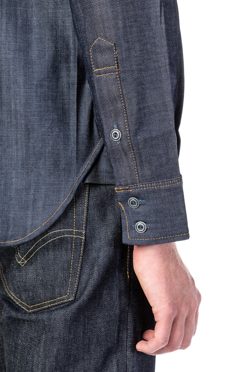 Tellason Topper Denim Shirt Indigo