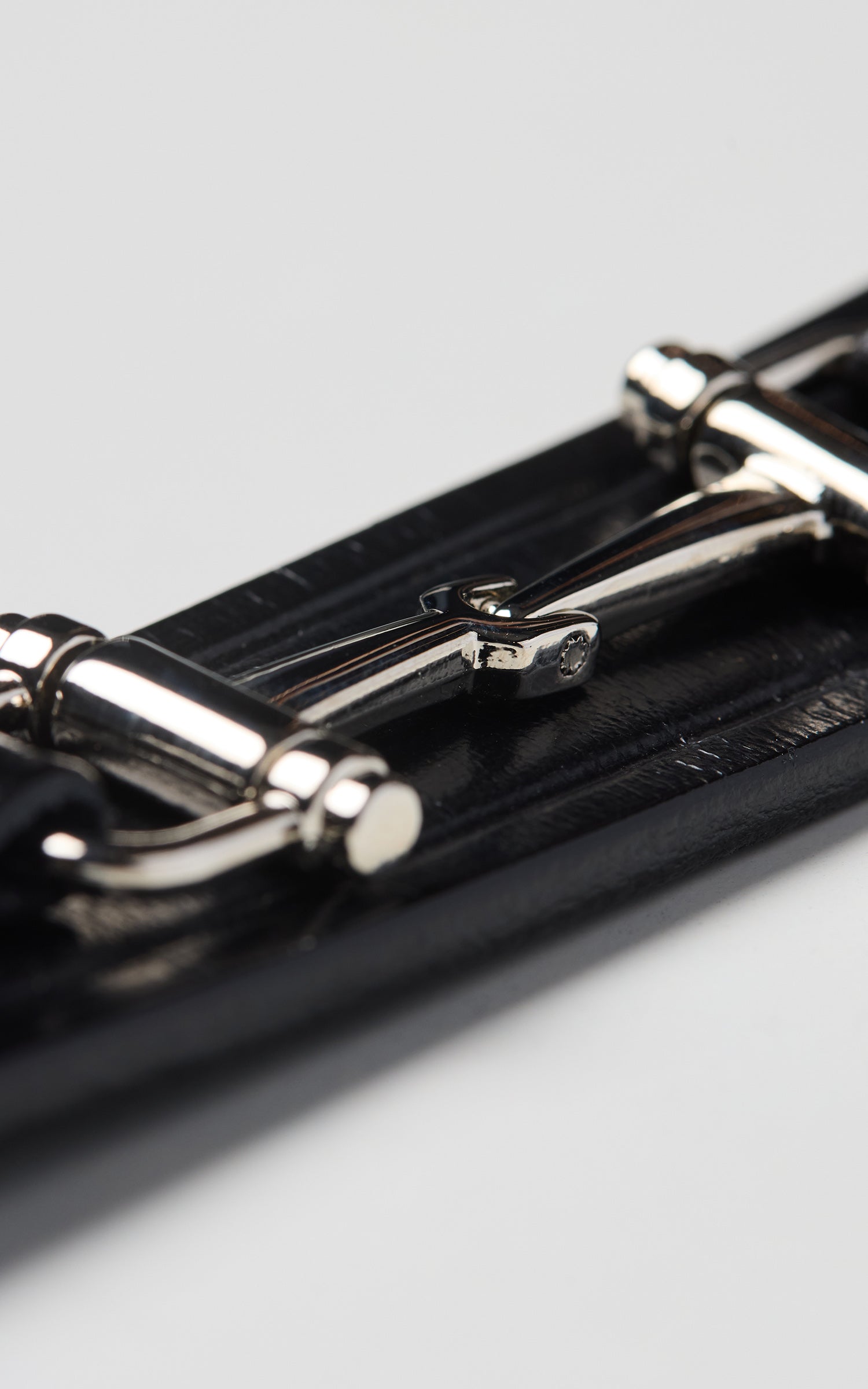 Tory Leather 1" Bridle Leather Western Silver Buckle Set Belt Black