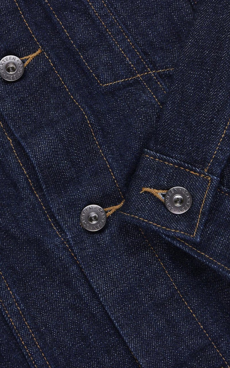 3sixteen Type 3S Denim Jacket Burkina Faso Selvedge Indigo