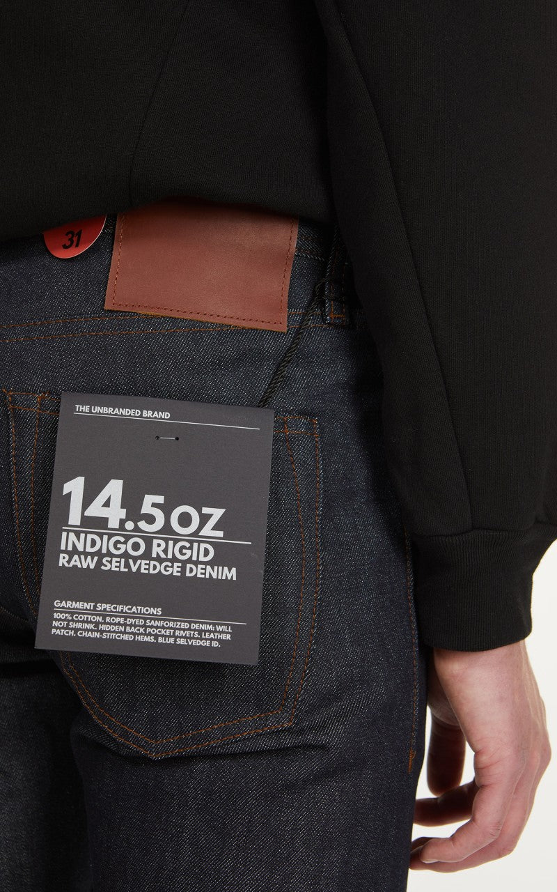 The Unbranded Brand UB101 Skinny Fit Selvedge Indigo 14.5oz