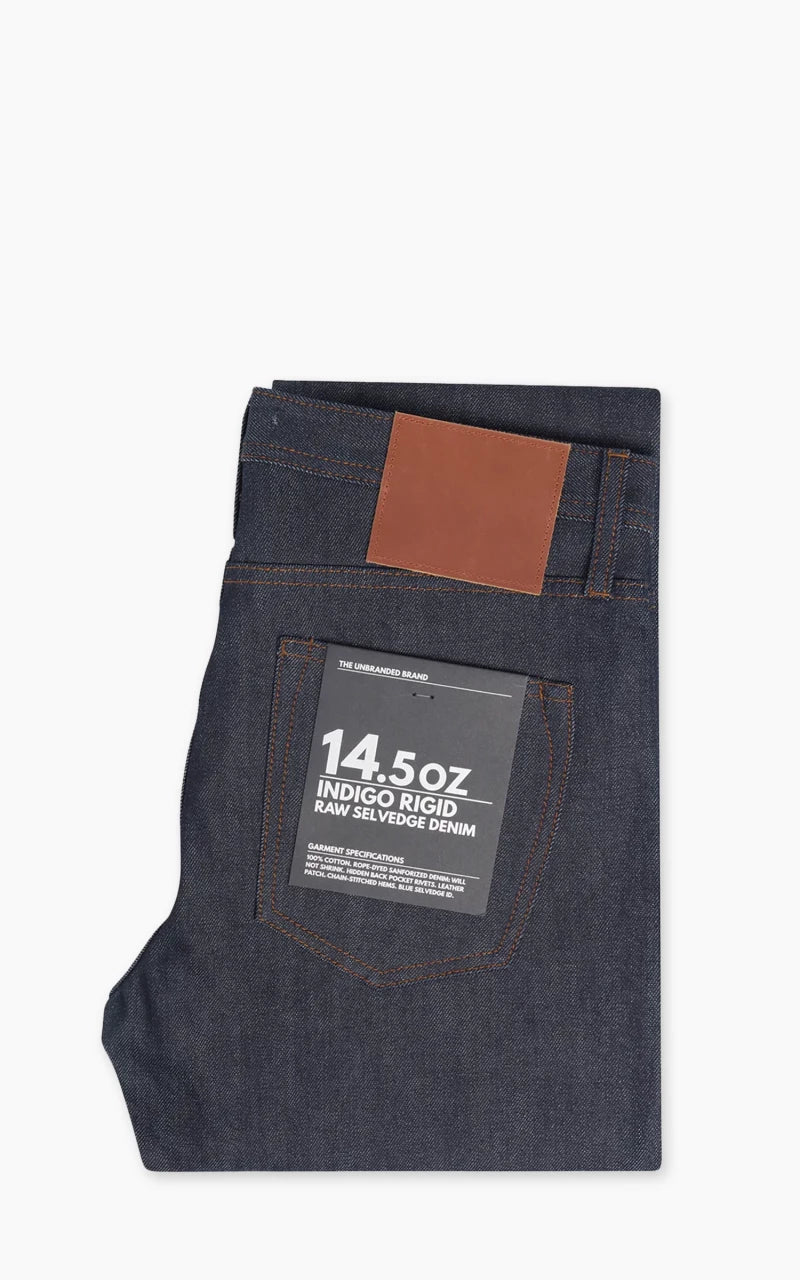 The Unbranded Brand UB101 Skinny Fit Selvedge Indigo 14.5oz