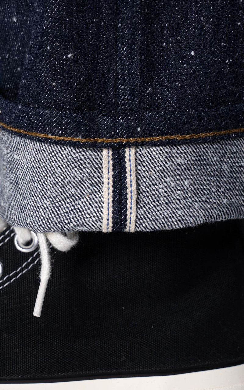 The Unbranded Brand UB143 Skinny Fit Heavyweight Neppy Selvedge 18oz