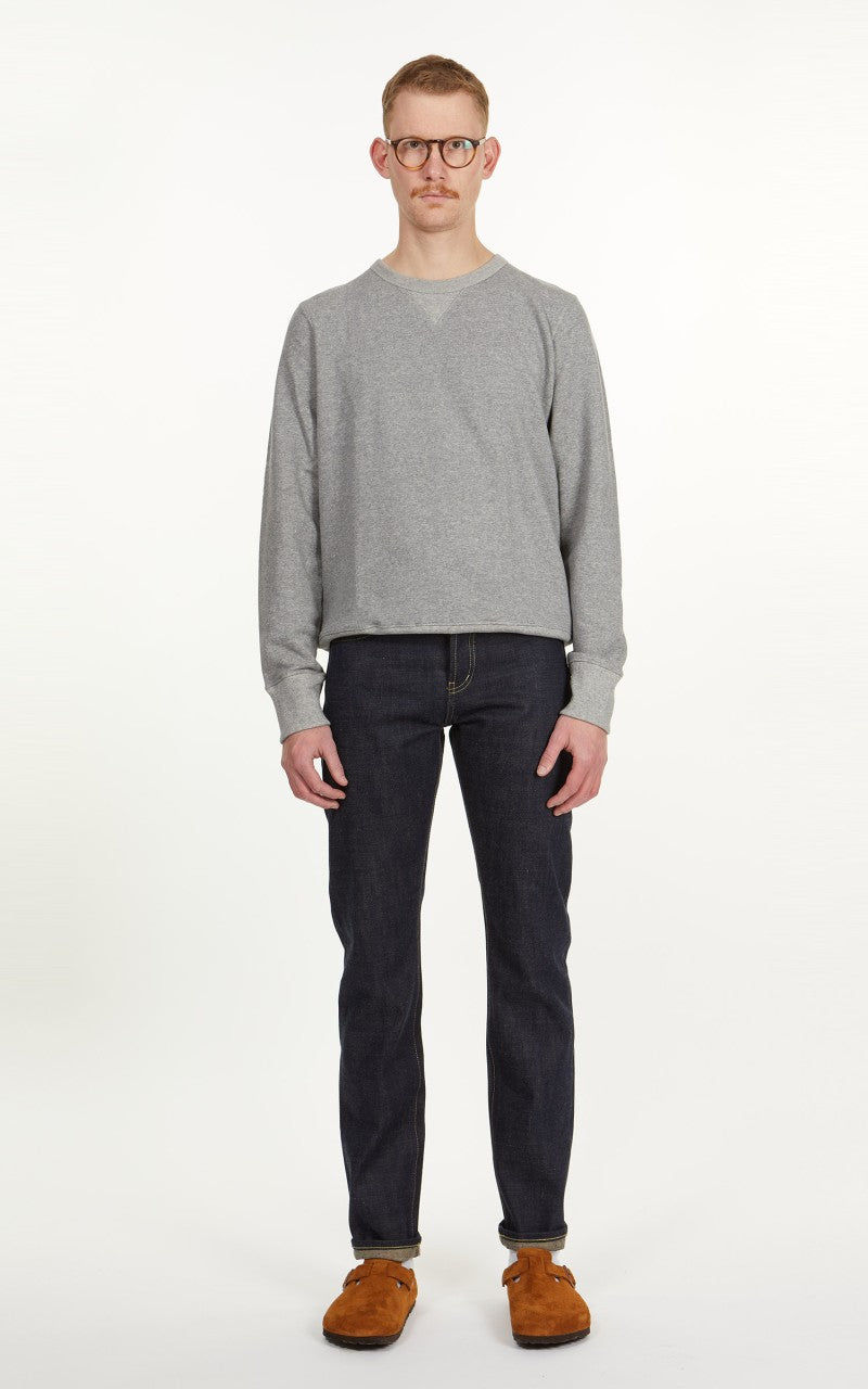 The Unbranded Brand UB169 Skinny Fit Natural Seed Weft 18oz