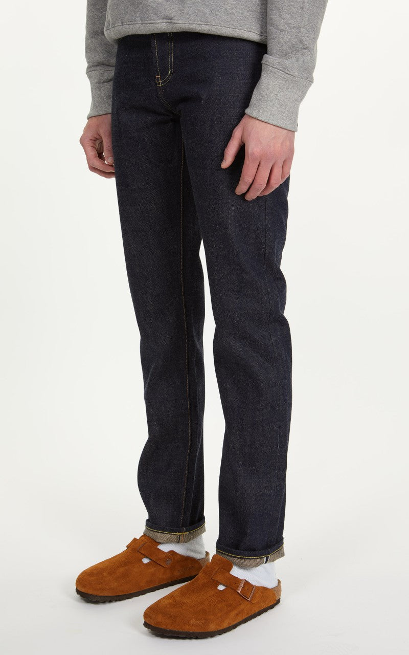 The Unbranded Brand UB169 Skinny Fit Natural Seed Weft 18oz