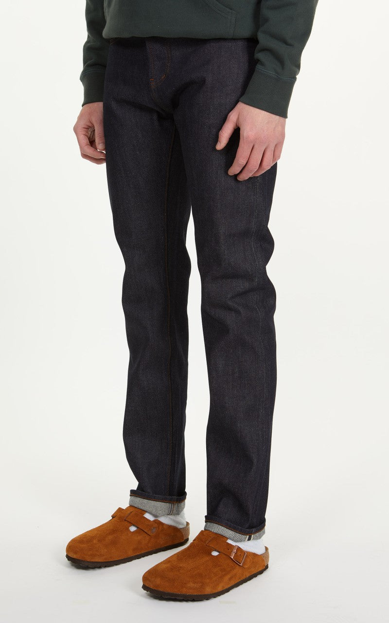 The Unbranded Brand UB201 Tapered Fit Selvedge Indigo 14.5oz