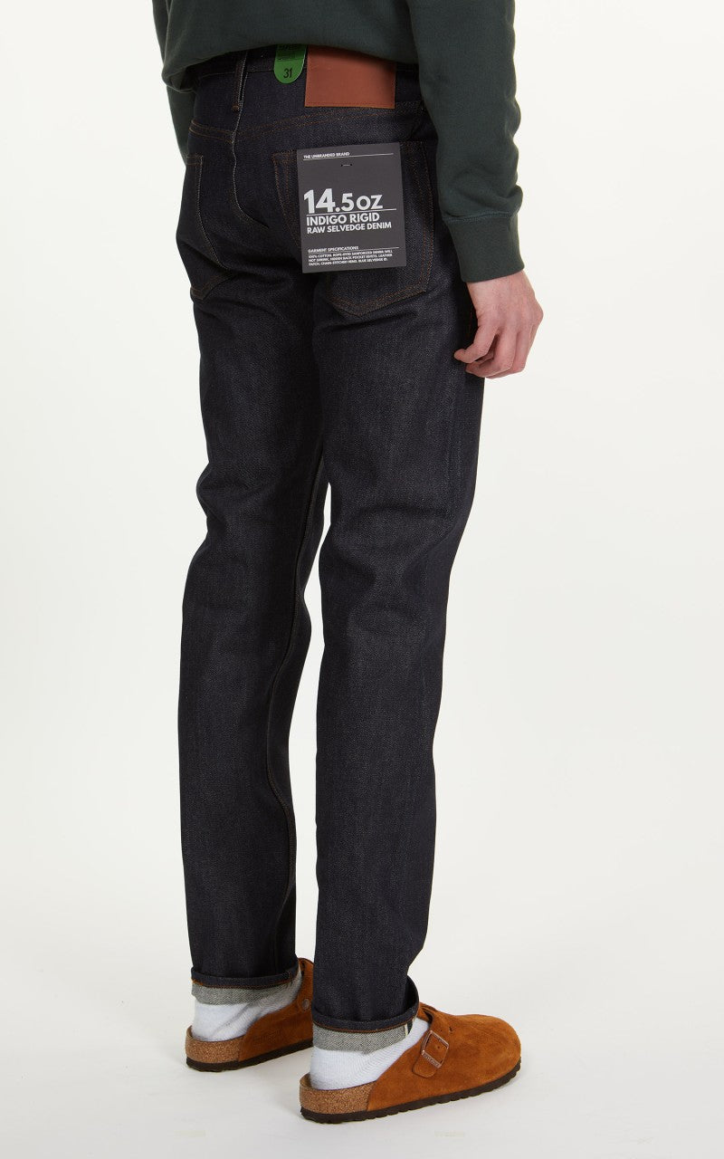 The Unbranded Brand UB201 Tapered Fit Selvedge Indigo 14.5oz