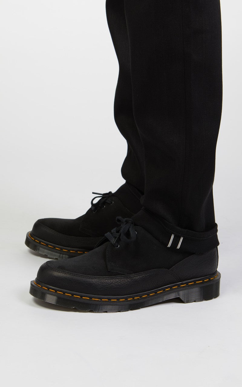 The Unbranded Brand UB244 Tapered Fit Stretch Selvedge Black 11oz