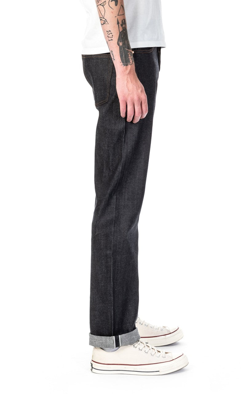 The Unbranded Brand UB322 Straight Fit Stretch Selvedge Indigo 11oz