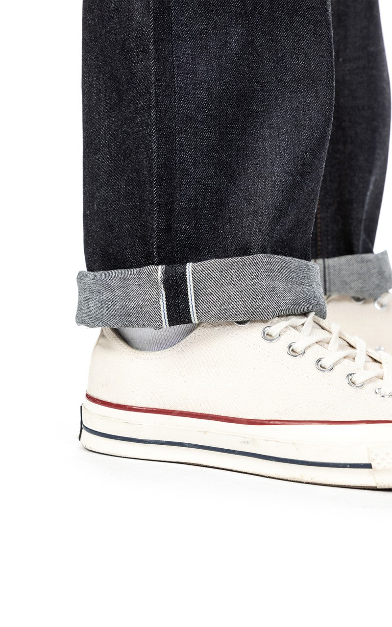 The Unbranded Brand UB322 Straight Fit Stretch Selvedge Indigo 11oz