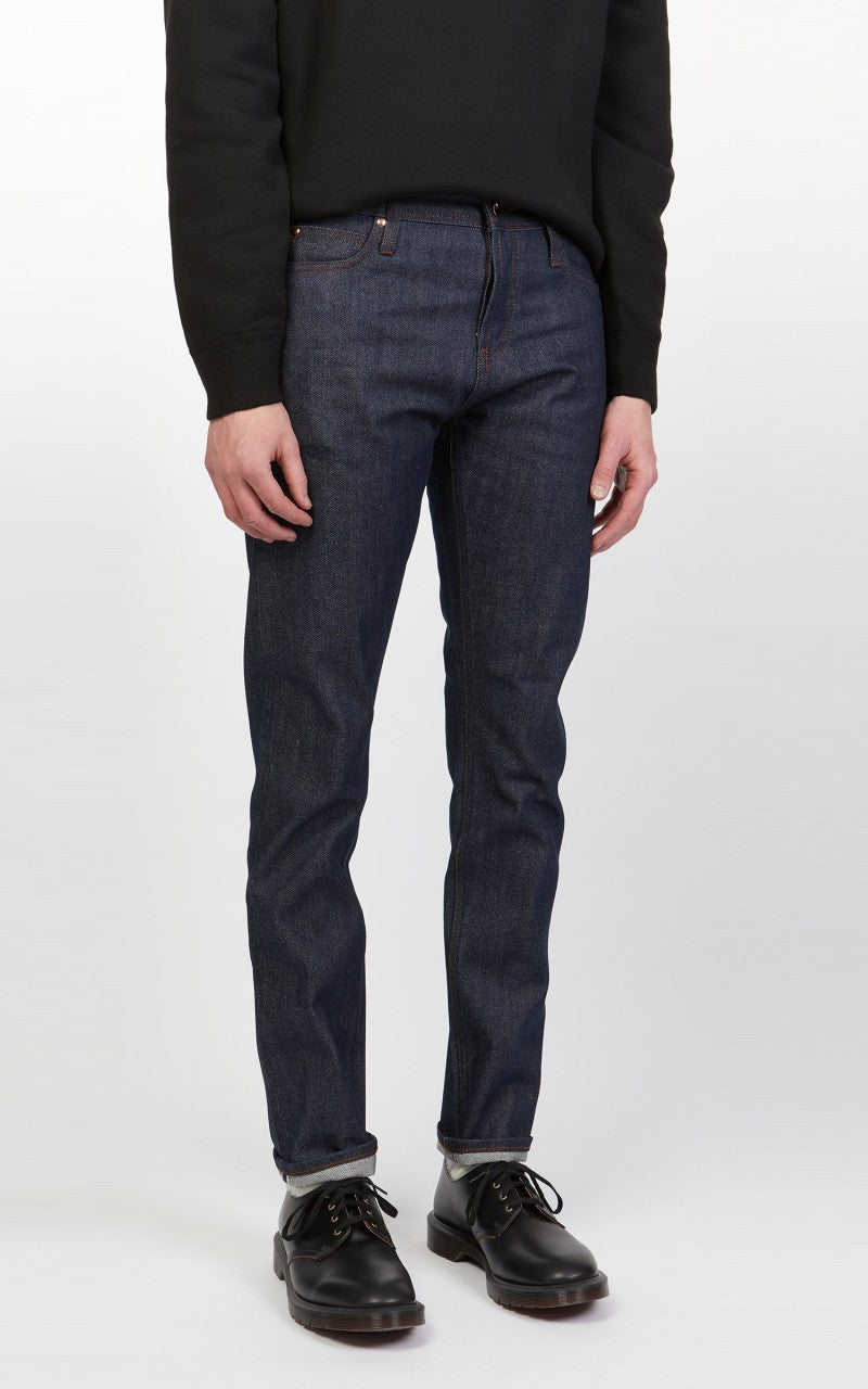 The Unbranded Brand UB401 Tight Fit Selvedge Indigo 14.5oz