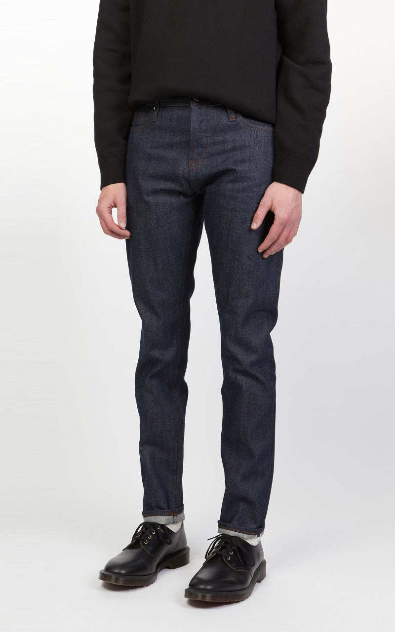 The Unbranded Brand UB401 Tight Fit Selvedge Indigo 14.5oz