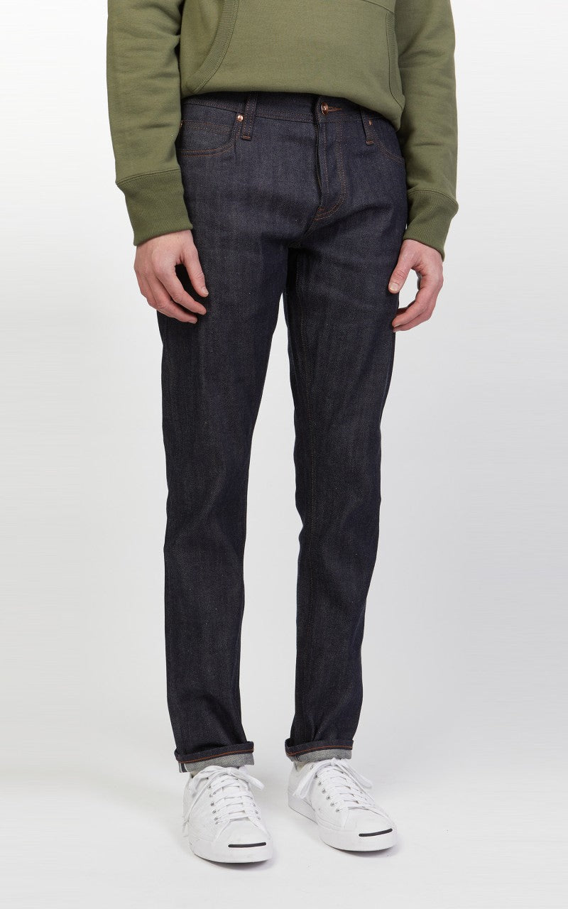 The Unbranded Brand UB422 Tight Fit Stretch Selvedge Indigo 11oz