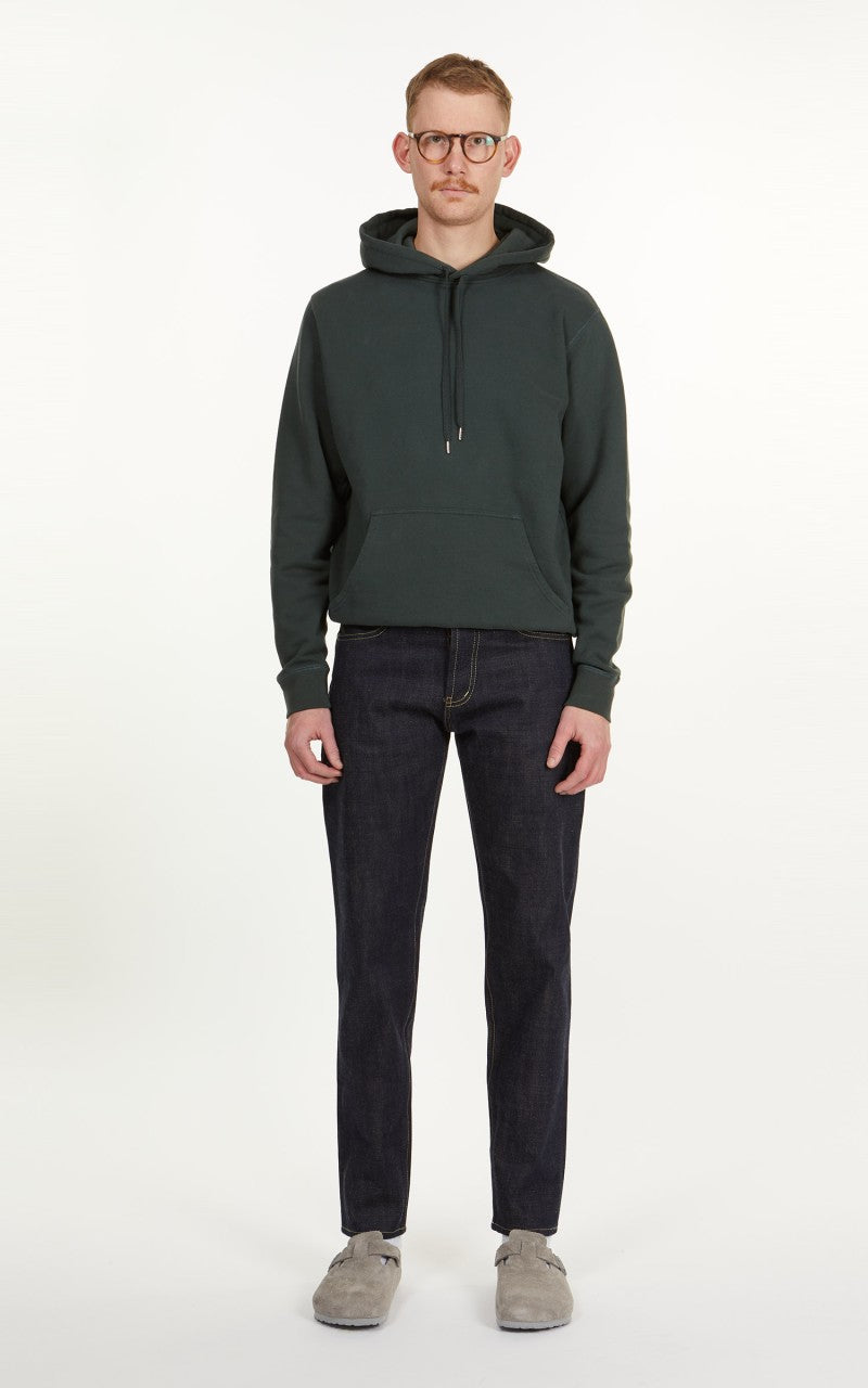 The Unbranded Brand UB669 Relaxed Tapered Fit Natural Seed Weft 18oz