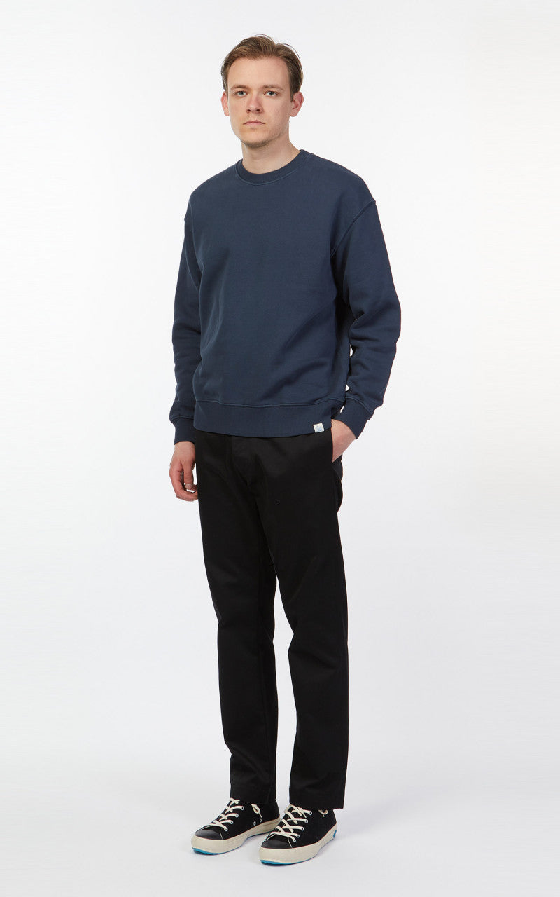 Merz b. Schwanen CSWOS02 Oversized Sweatshirt Denim Blue