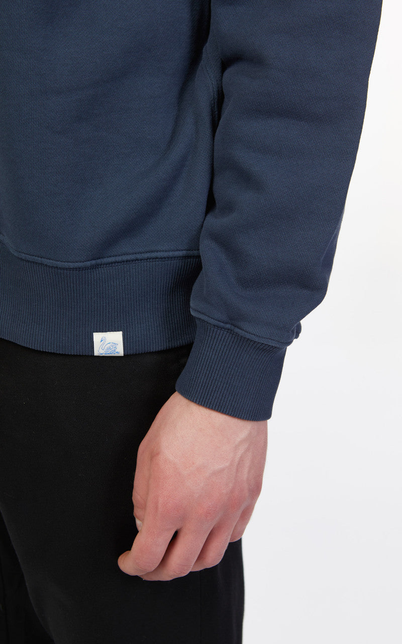 Merz b. Schwanen CSWOS02 Oversized Sweatshirt Denim Blue