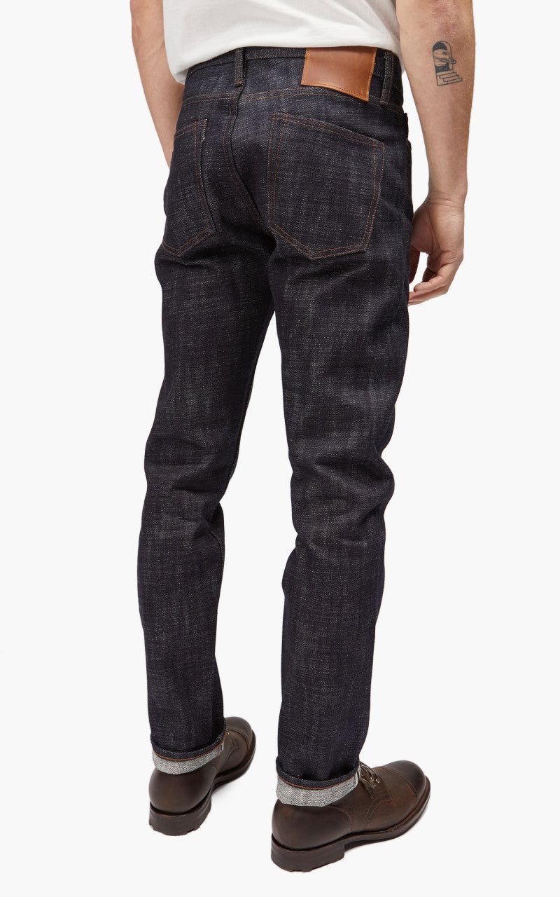 The Unbranded Brand UB170 Skinny Fit Heavyweight Big Slub Selvedge Denim 22oz
