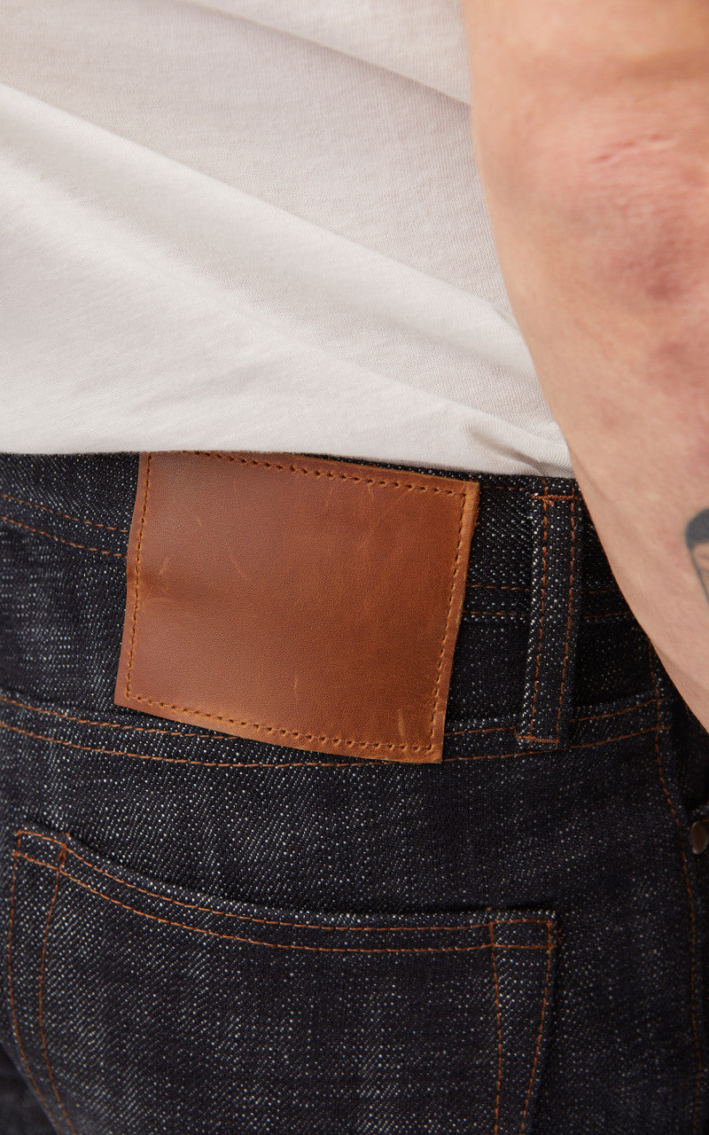 The Unbranded Brand UB170 Skinny Fit Heavyweight Big Slub Selvedge Denim 22oz