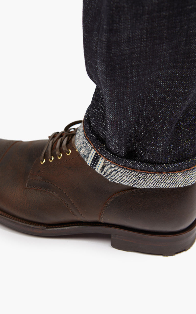 The Unbranded Brand UB170 Skinny Fit Heavyweight Big Slub Selvedge Denim 22oz