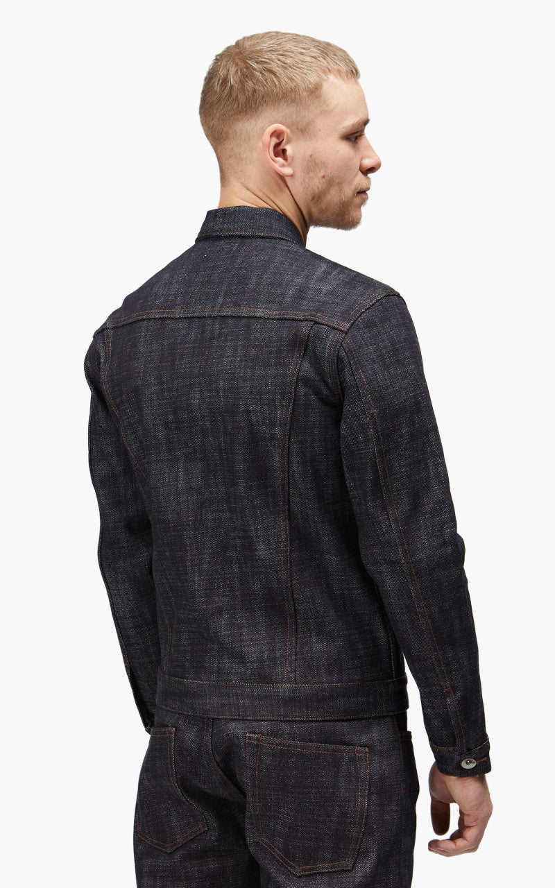 The Unbranded Brand UB970 Denim Jacket Heavyweight Big Slub Selvedge Denim 22oz