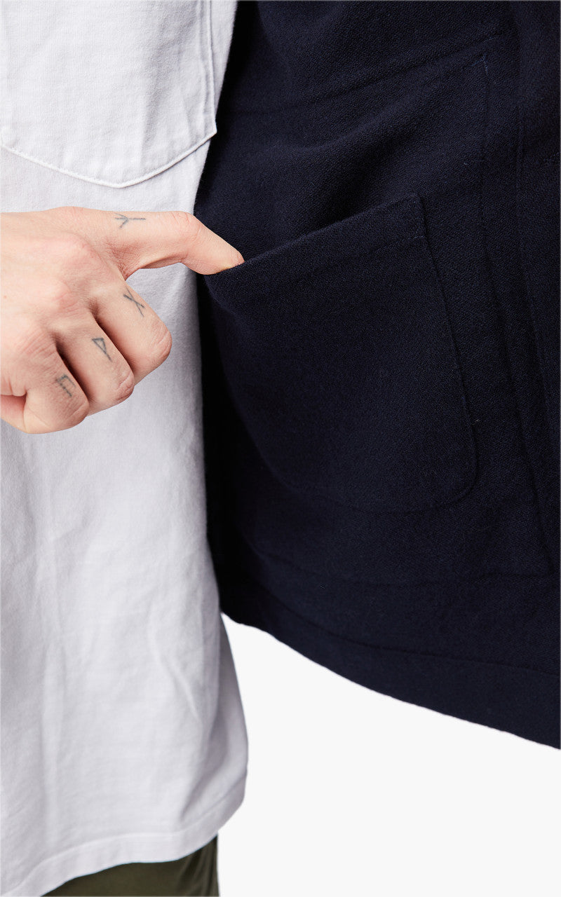 Universal Works Watchman II Jacket Wool Navy