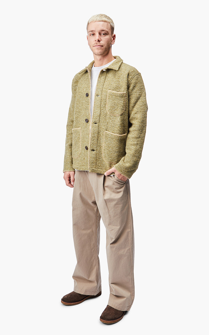 Universal Works Blanket Field Jacket Light Olive