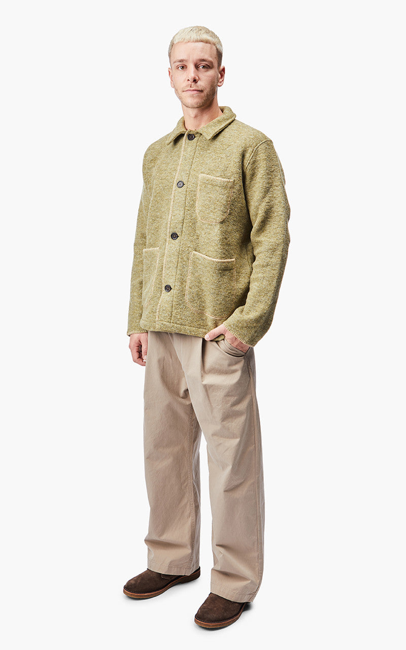 Universal Works Blanket Field Jacket Light Olive