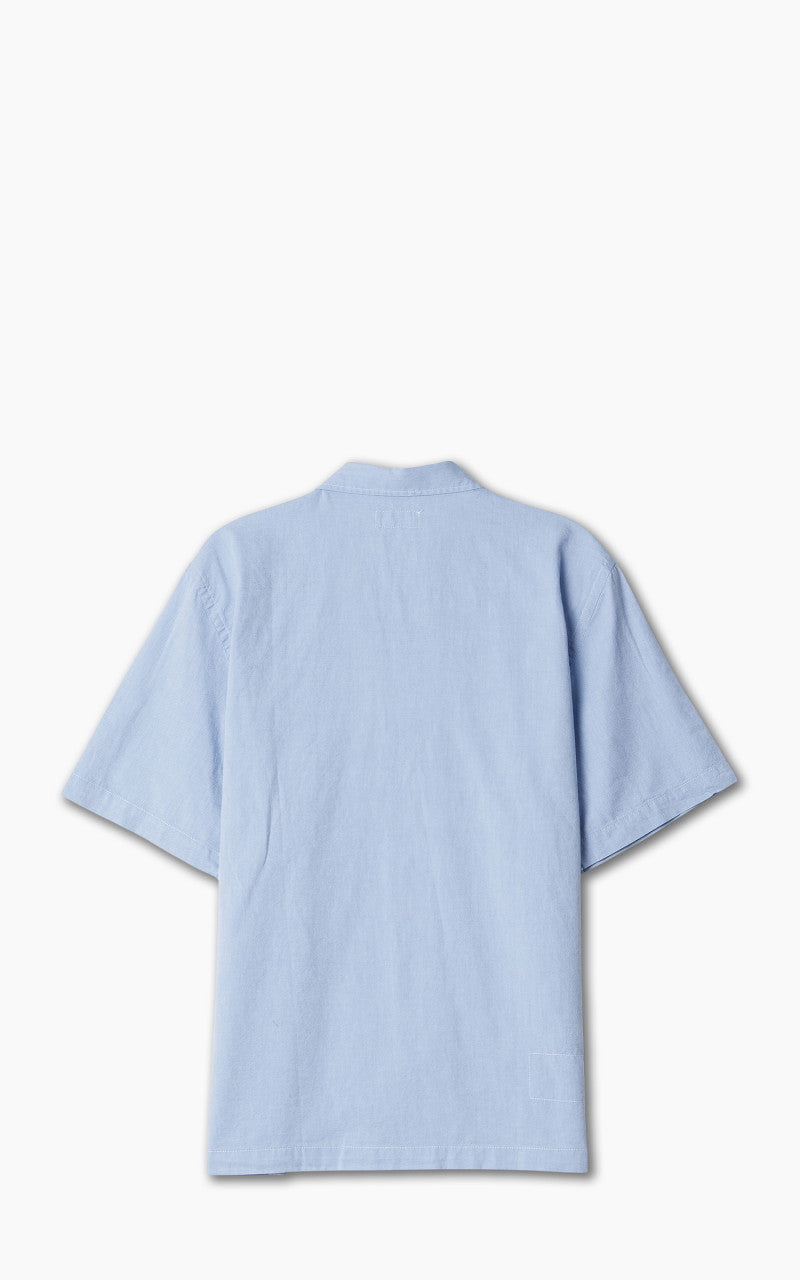 Universal Works Road Shirt Organic Oxford Sky