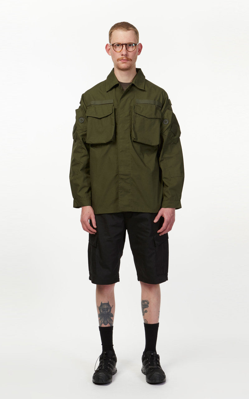 Military Surplus US ACU Shorts Ripstop Black