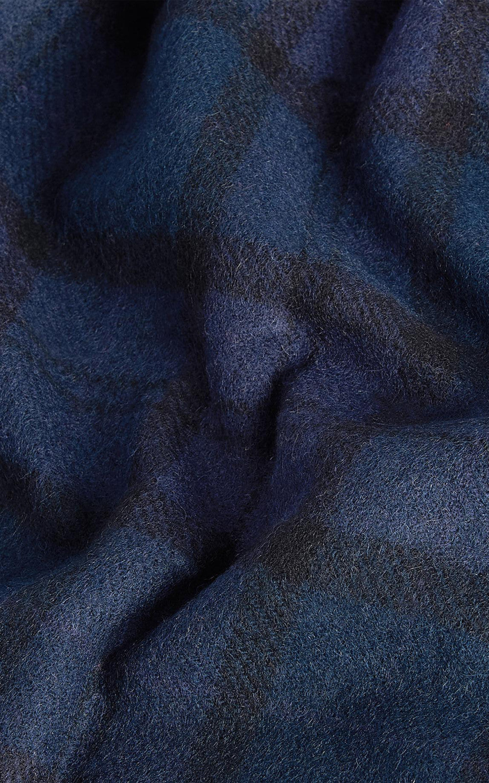 Barbour Scarf Tartan Lambswool Navy