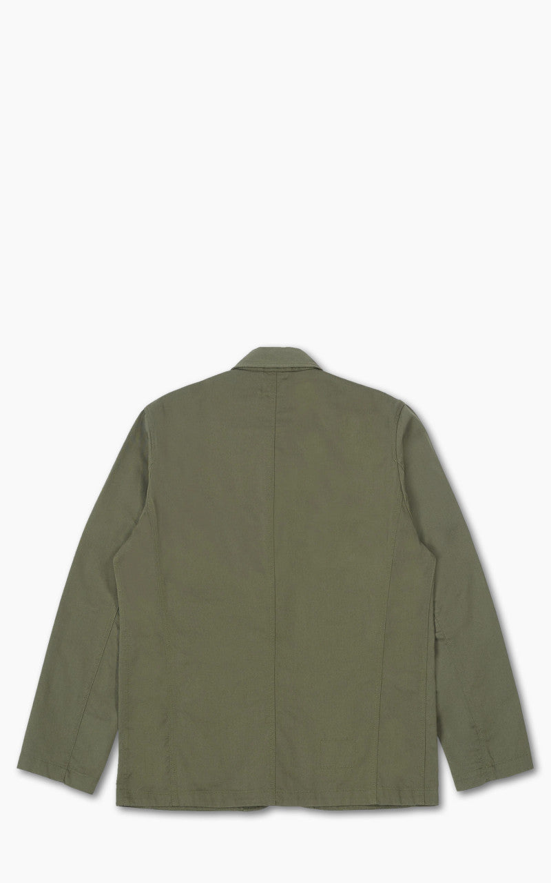 Universal Works Bakers Jacket Twill Light Olive
