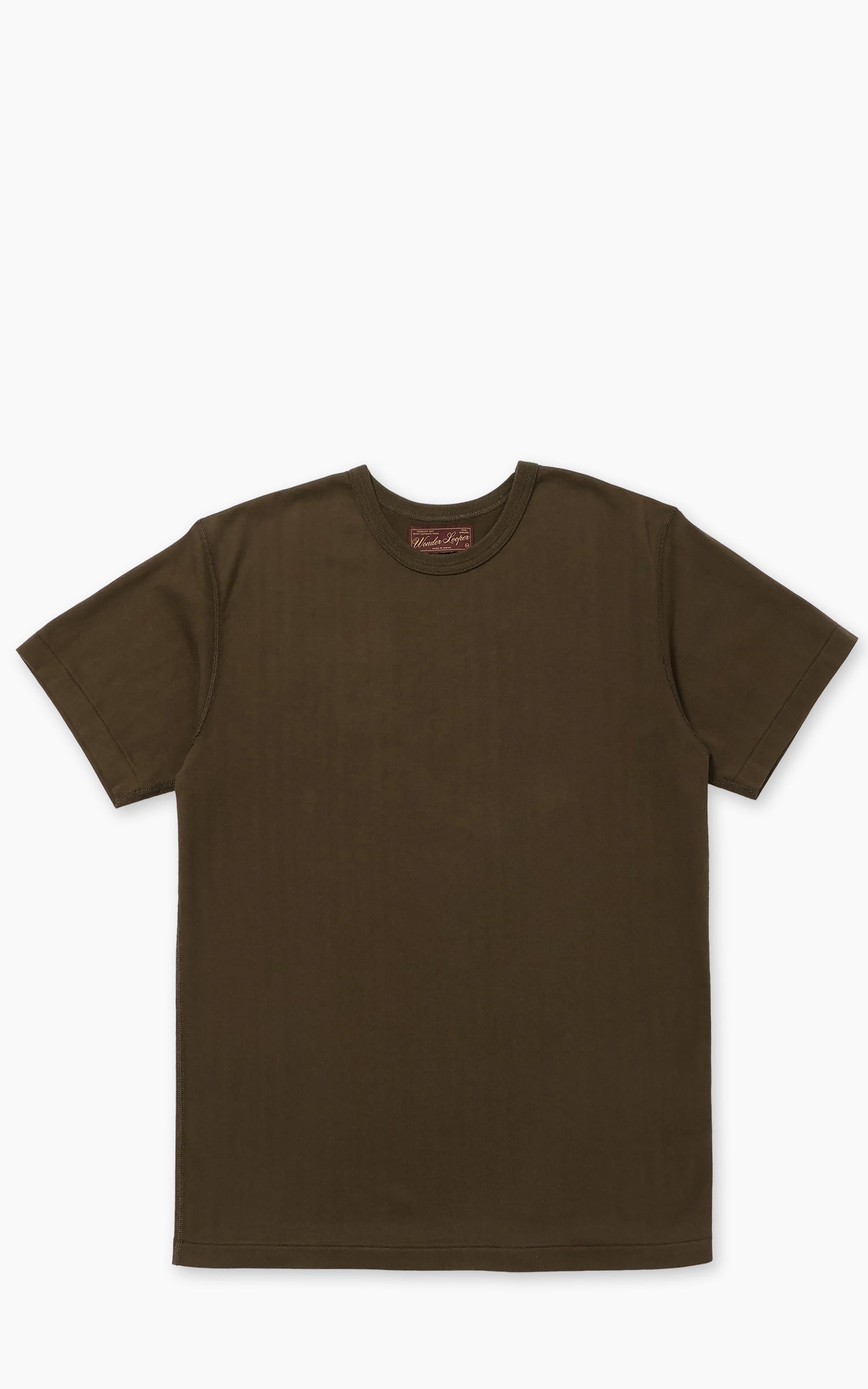 Wonder Looper Ultimate Pima Tsuriami T-Shirt Khaki