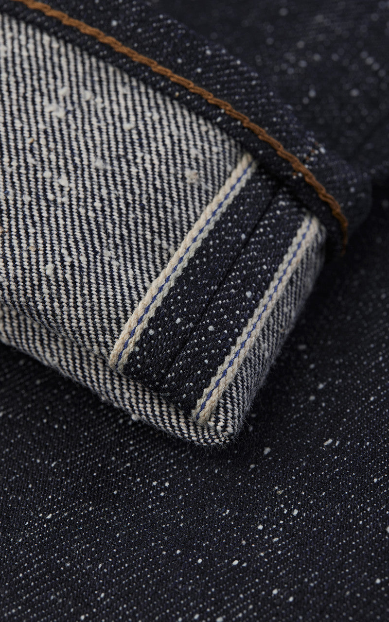 The Unbranded Brand UB143 Skinny Fit Heavyweight Neppy Selvedge 18oz