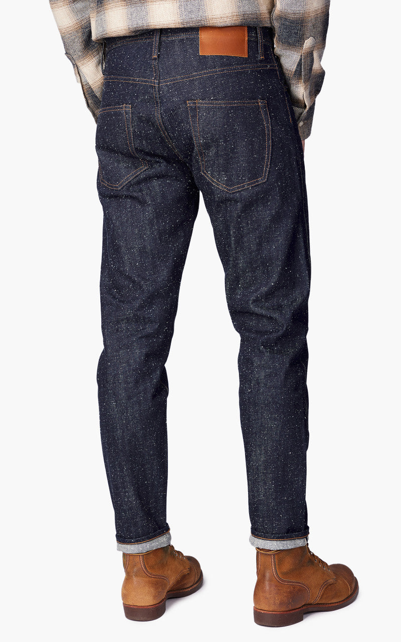 The Unbranded Brand UB143 Skinny Fit Heavyweight Neppy Selvedge 18oz