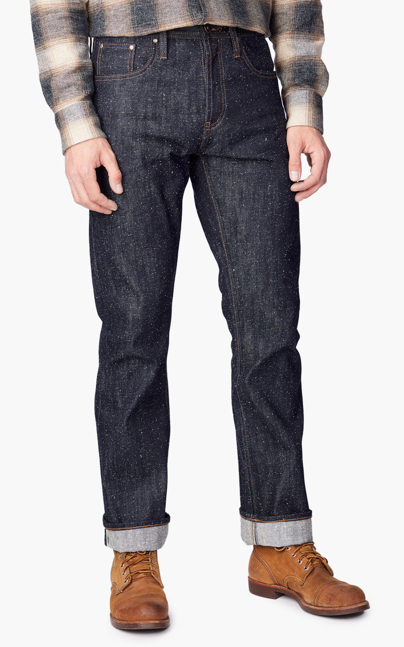 The Unbranded Brand UB243 Tapered Fit Heavyweight Neppy Selvedge 18oz
