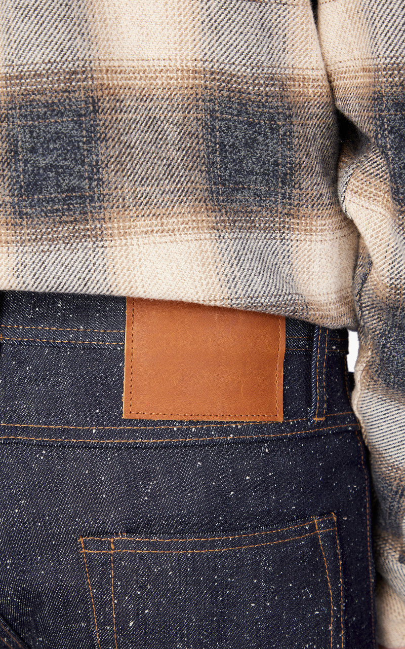 The Unbranded Brand UB243 Tapered Fit Heavyweight Neppy Selvedge 18oz