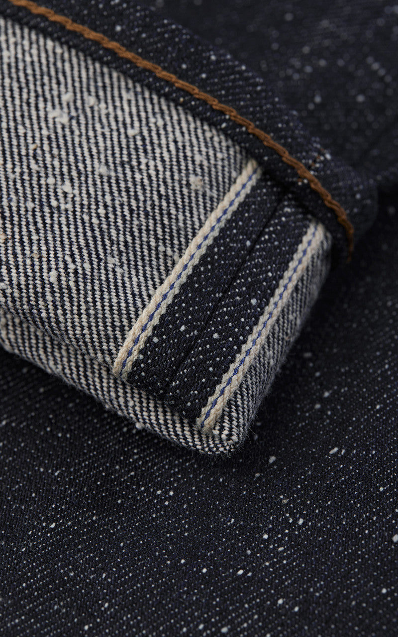 The Unbranded Brand UB343 Straight Fit Heavyweight Neppy Selvedge 18oz