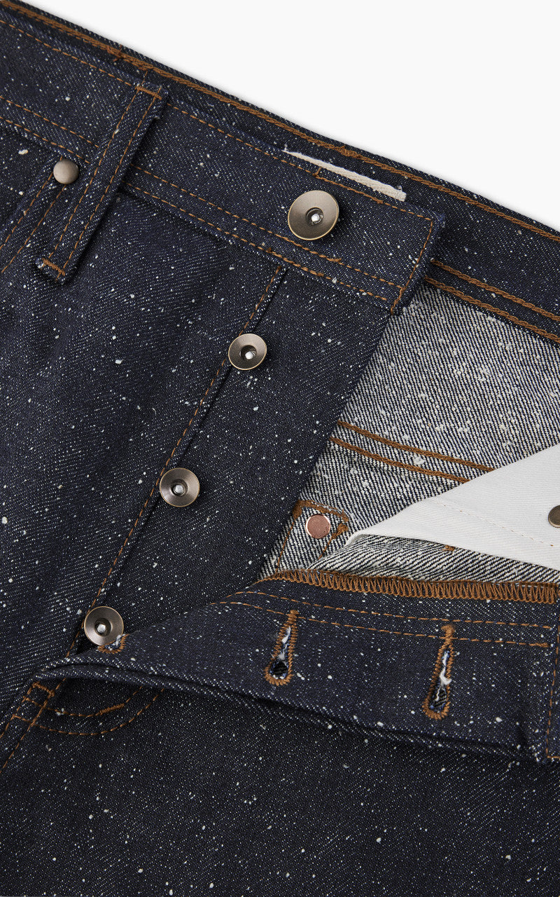 The Unbranded Brand UB343 Straight Fit Heavyweight Neppy Selvedge 18oz