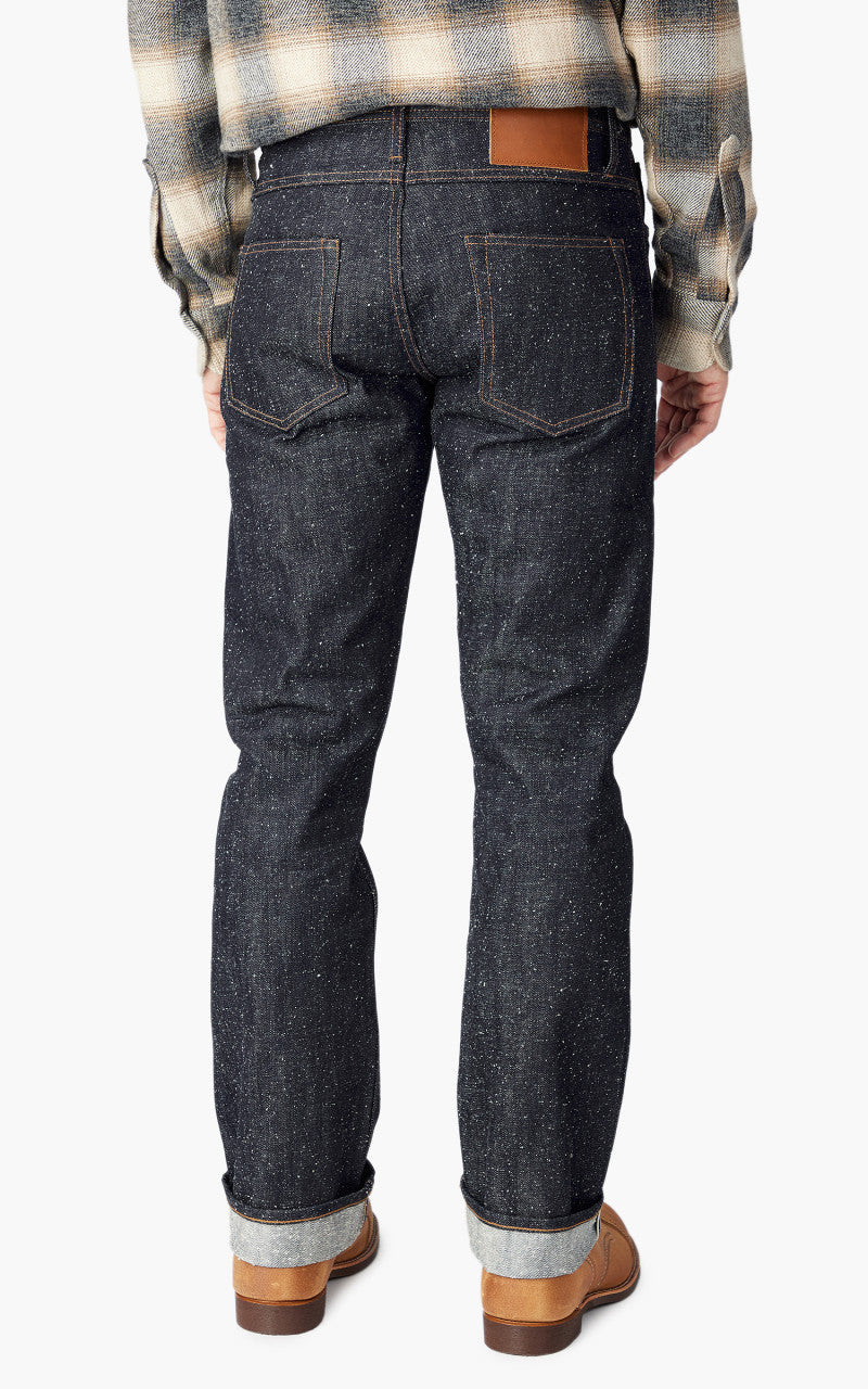 The Unbranded Brand UB343 Straight Fit Heavyweight Neppy Selvedge 18oz