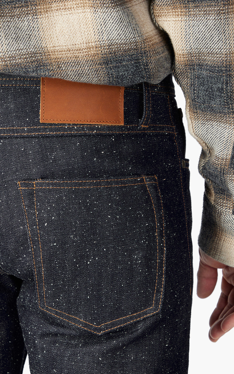 The Unbranded Brand UB343 Straight Fit Heavyweight Neppy Selvedge 18oz