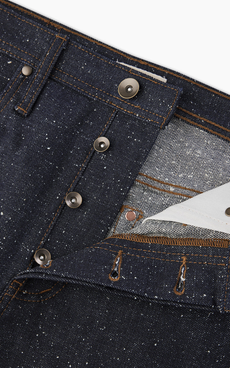 The Unbranded Brand UB643 Relaxed Fit Heavyweight Neppy Selvedge 18oz