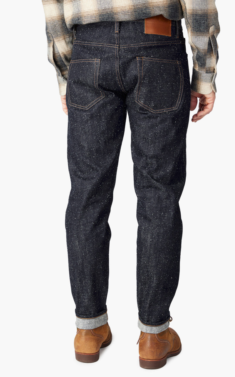 The Unbranded Brand UB643 Relaxed Fit Heavyweight Neppy Selvedge 18oz