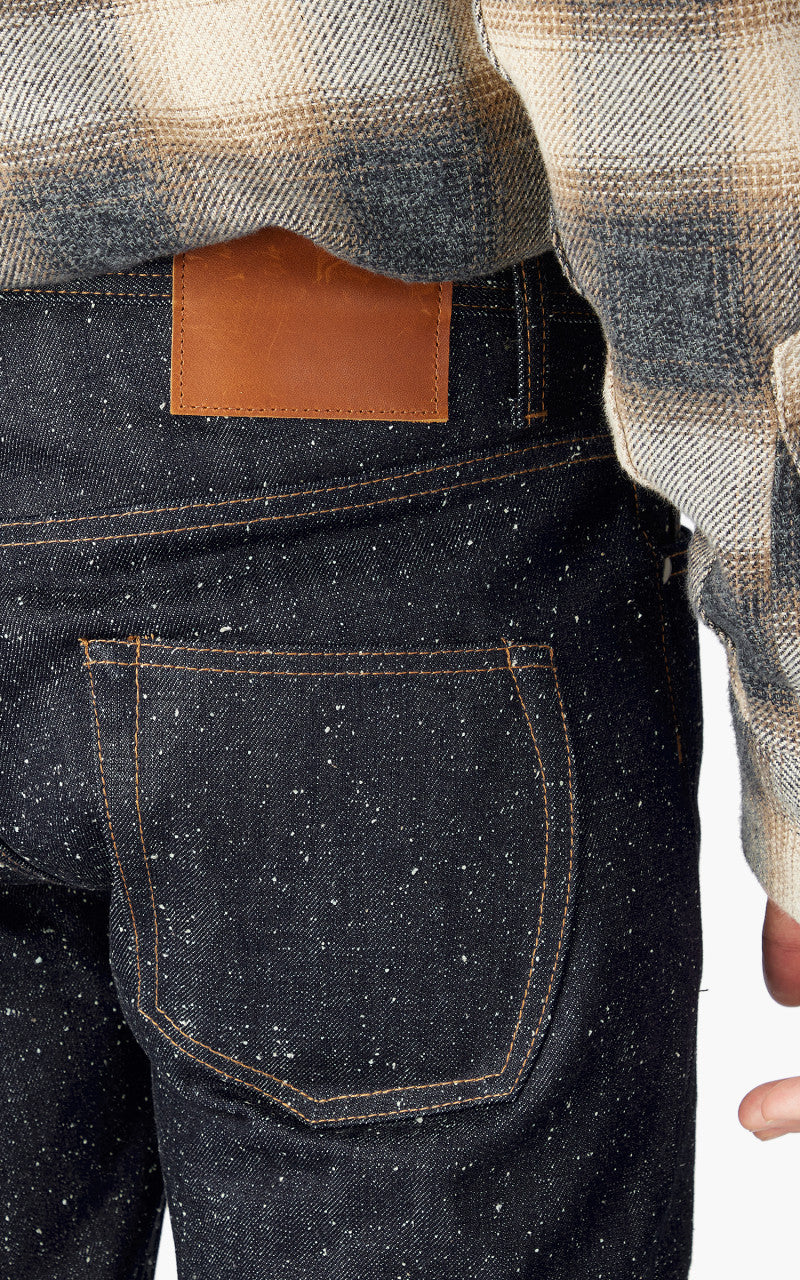 The Unbranded Brand UB643 Relaxed Fit Heavyweight Neppy Selvedge 18oz