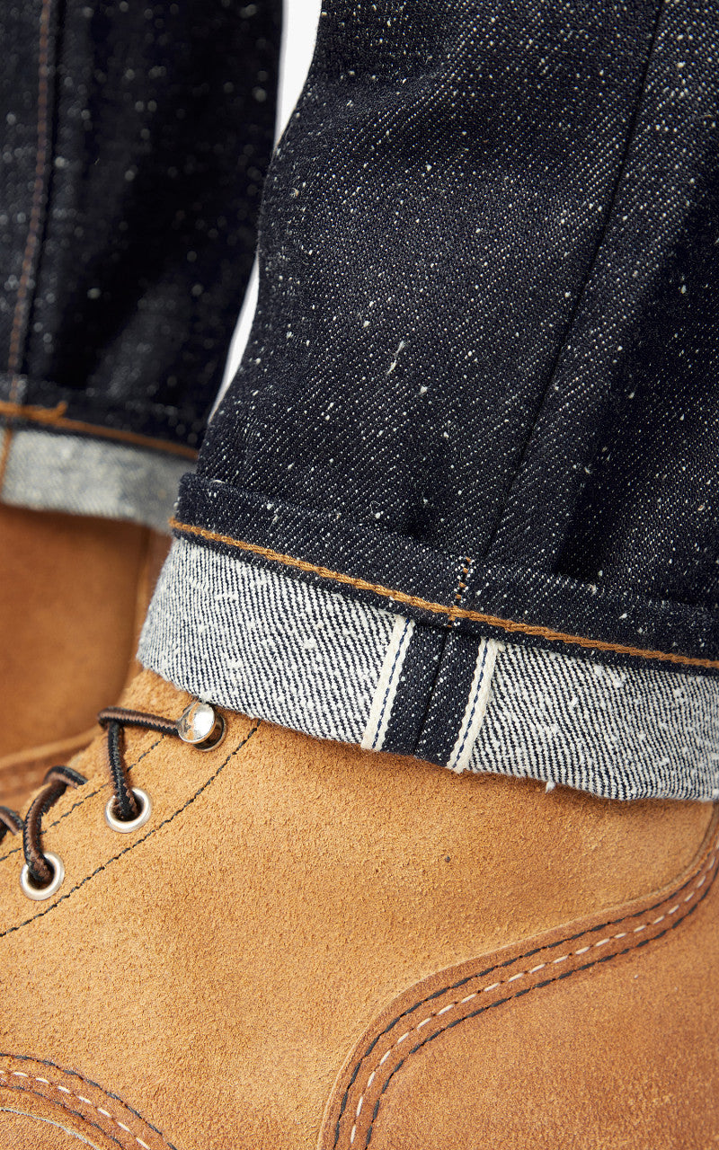 The Unbranded Brand UB643 Relaxed Fit Heavyweight Neppy Selvedge 18oz