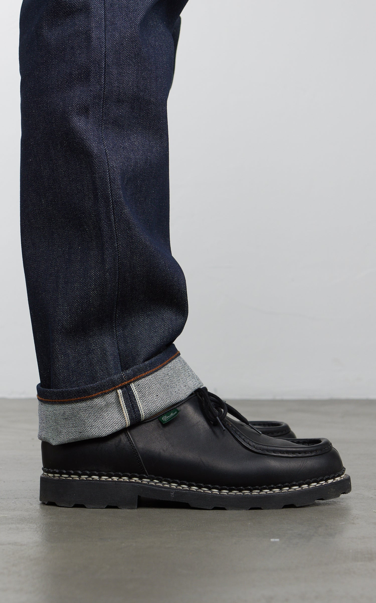 The Unbranded Brand UB801 Relaxed Straight Fit Selvedge Indigo 14.5oz
