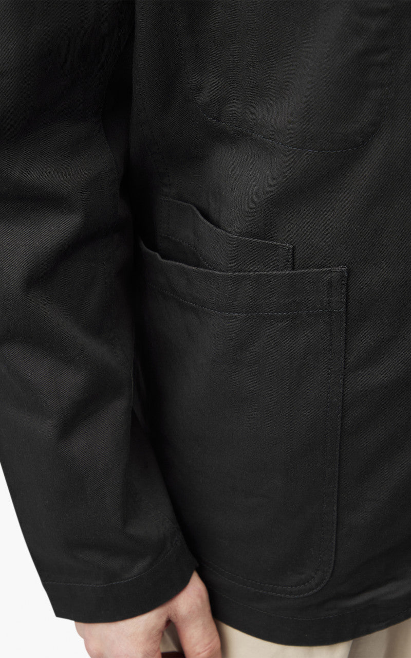 Universal Works Bakers Jacket Twill Black