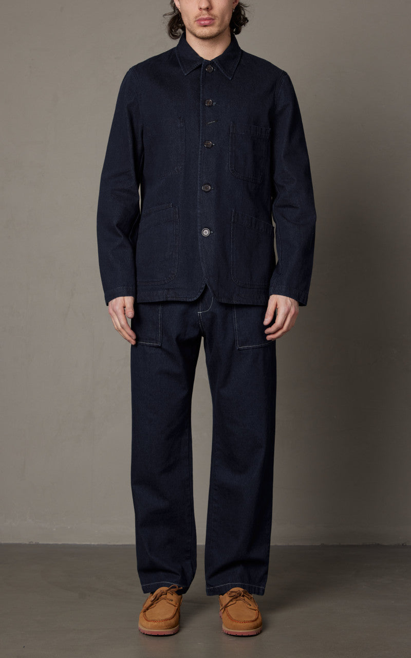 Universal Works Bakers C Jacket Indigo