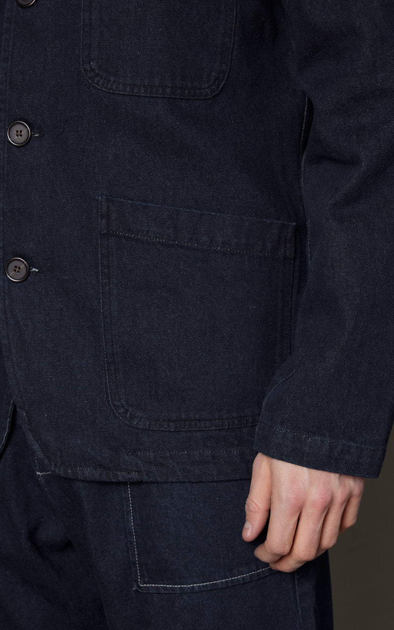 Universal Works Bakers C Jacket Indigo