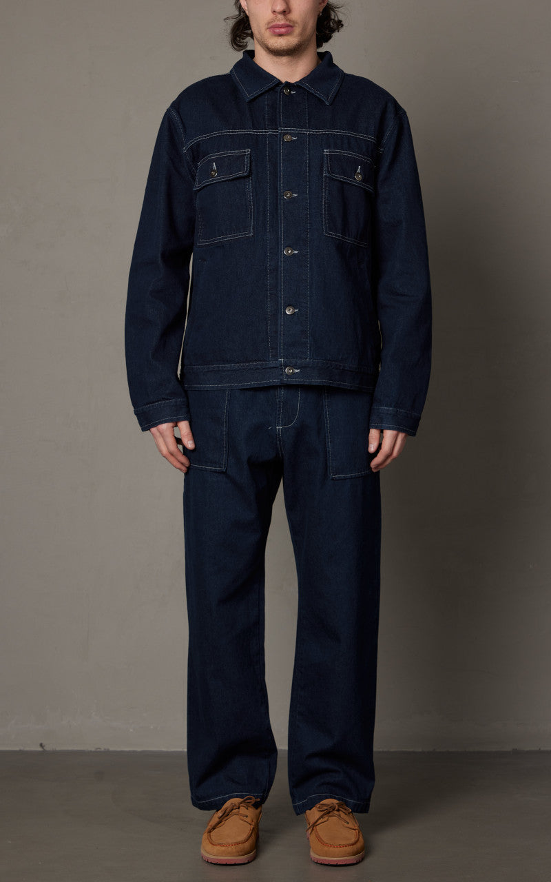 Universal Works Trucker Jacket Indigo
